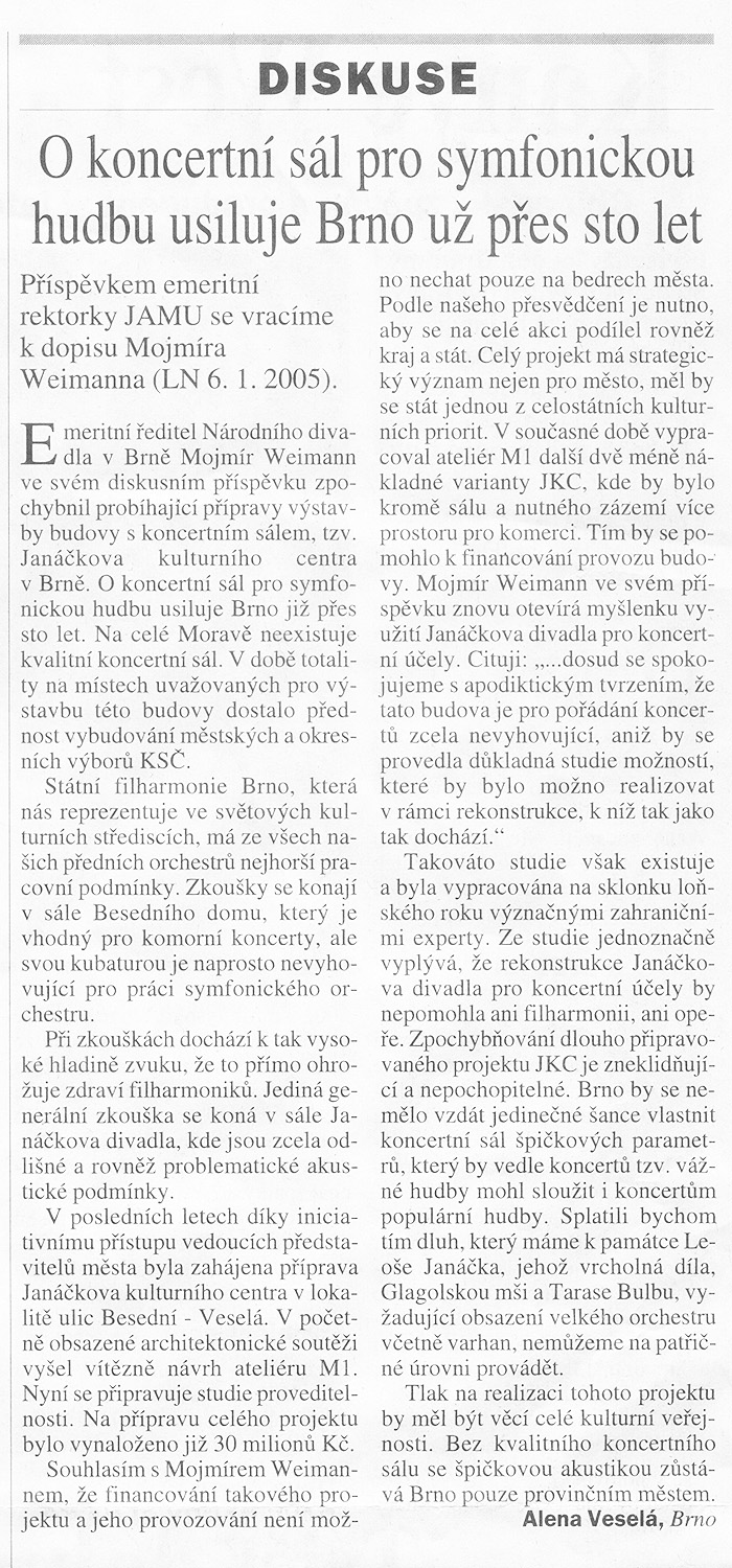 Lidov� noviny, 24.2.2005