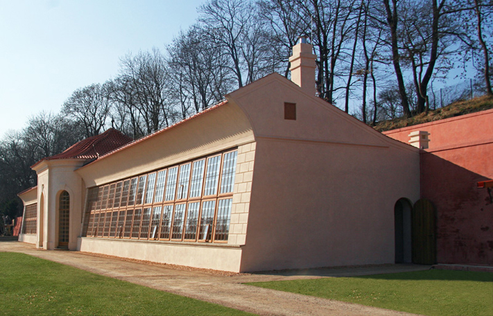 sídlo atelieru v břevnovské zahradě